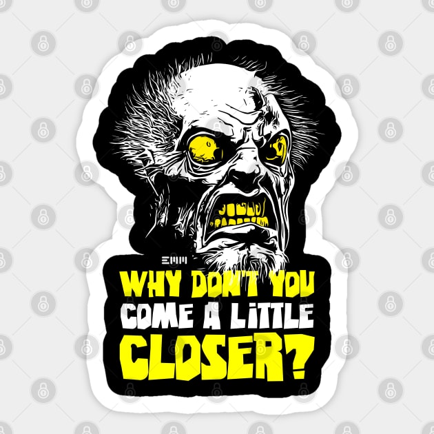 Monster, Zombie, Scary Creature, evil Sticker by ArtMofid